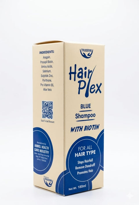 Hair plex blue shampoo