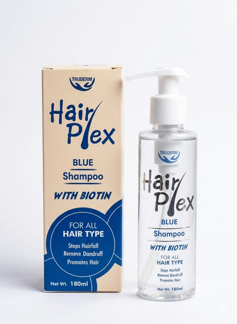 Hair plex blue shampoo